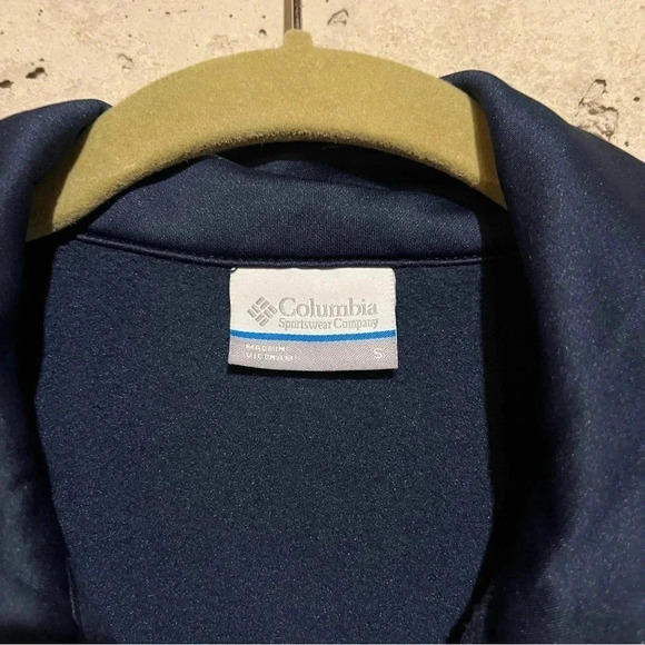 Columbia Clemson University Women's Blue Soft Fleece Full Zip Vest Sz S - Picture 4 of 8